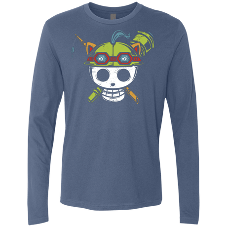 T-Shirts Indigo / Small Pirate Scout Men's Premium Long Sleeve