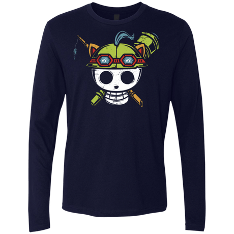 T-Shirts Midnight Navy / Small Pirate Scout Men's Premium Long Sleeve