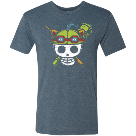 T-Shirts Indigo / Small Pirate Scout Men's Triblend T-Shirt