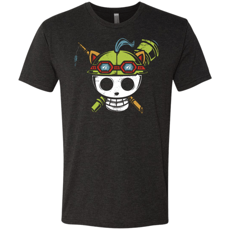 T-Shirts Vintage Black / Small Pirate Scout Men's Triblend T-Shirt