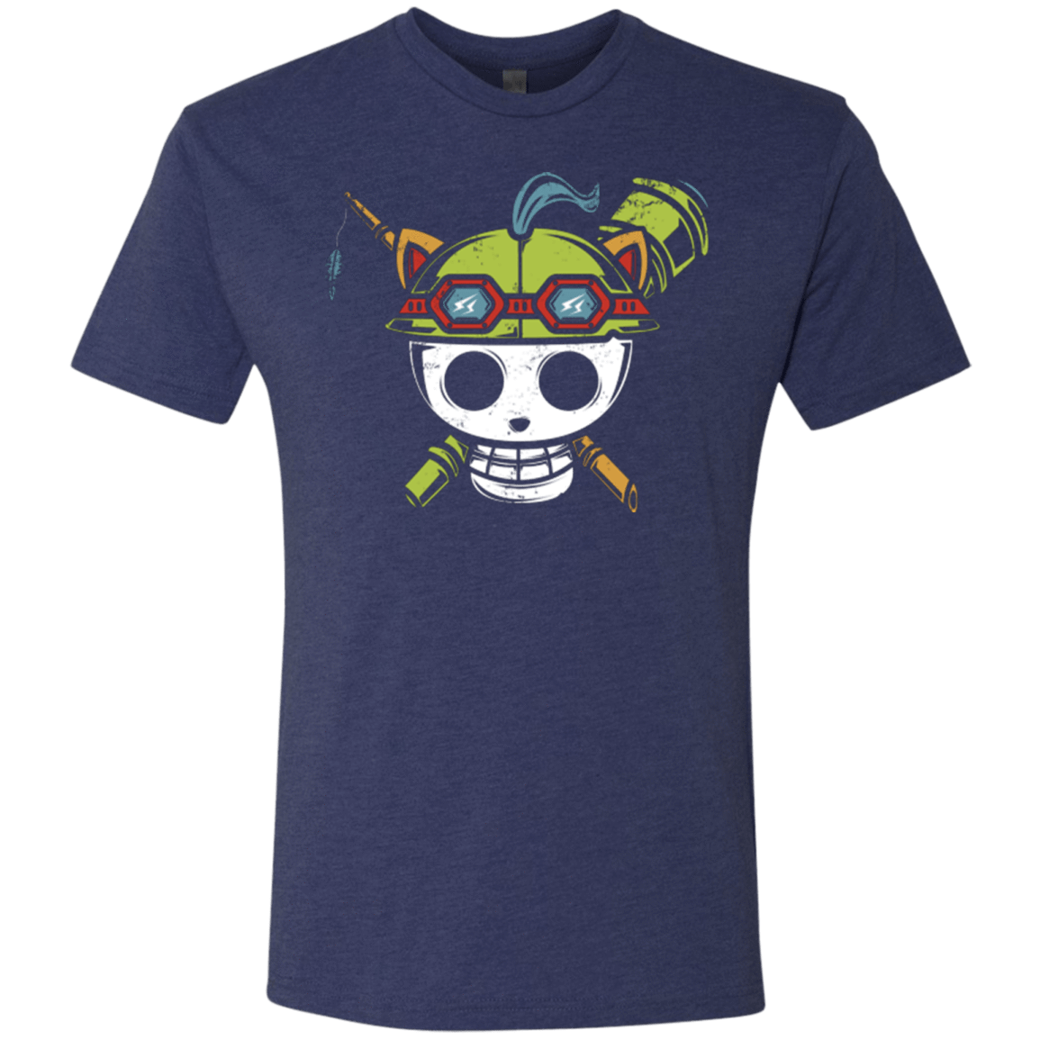 T-Shirts Vintage Navy / Small Pirate Scout Men's Triblend T-Shirt