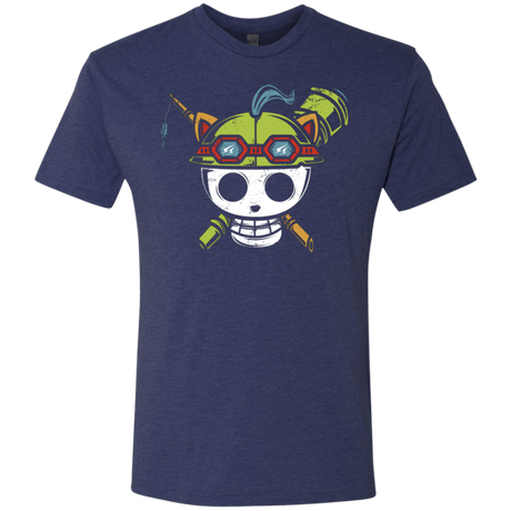 T-Shirts Vintage Navy / Small Pirate Scout Men's Triblend T-Shirt