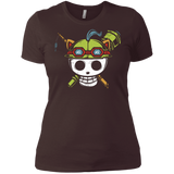 T-Shirts Dark Chocolate / X-Small Pirate Scout Women's Premium T-Shirt