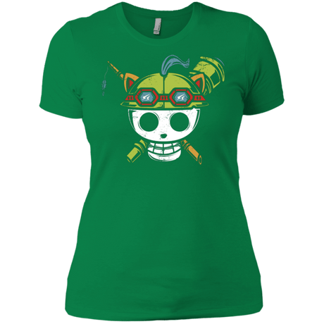 T-Shirts Kelly Green / X-Small Pirate Scout Women's Premium T-Shirt