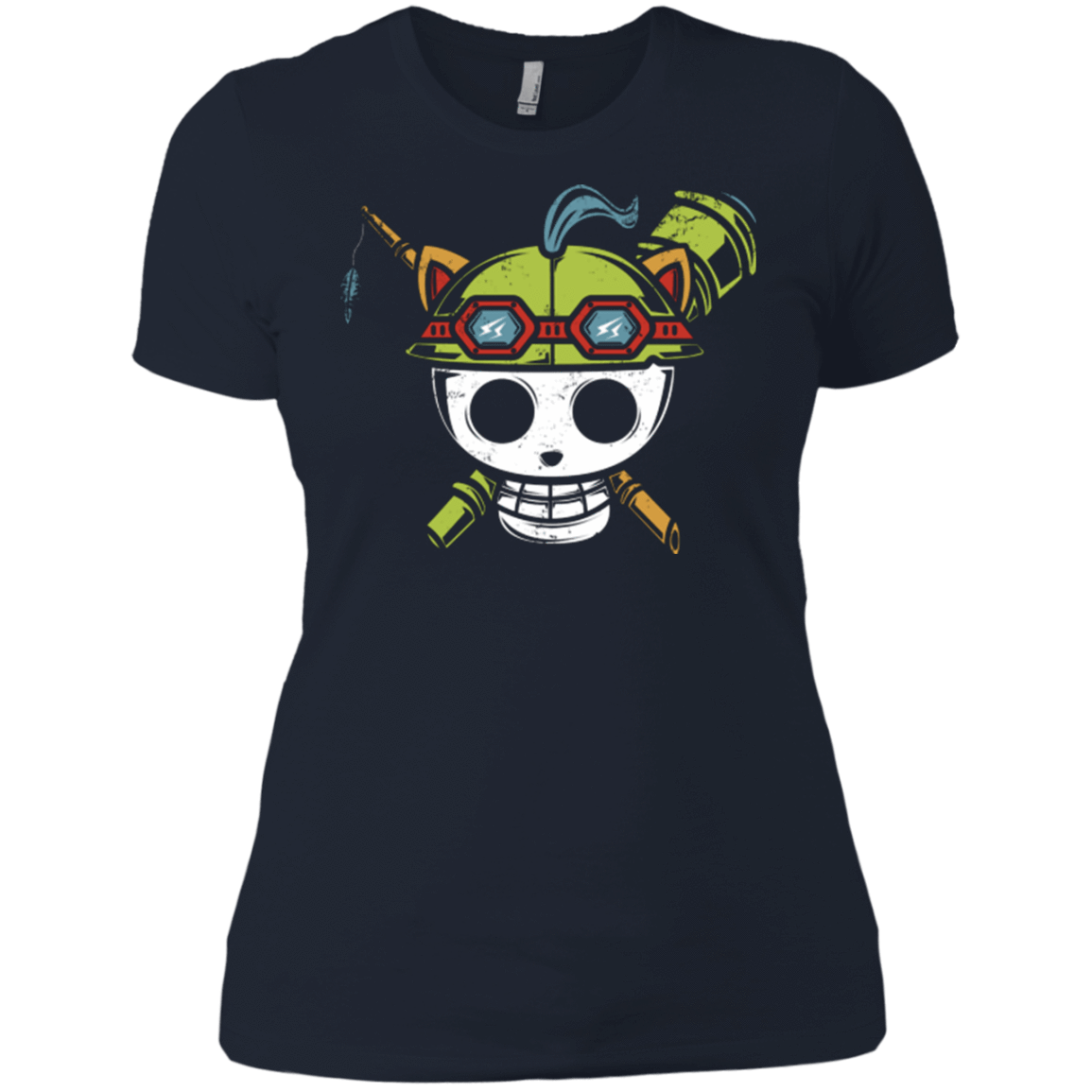 T-Shirts Midnight Navy / X-Small Pirate Scout Women's Premium T-Shirt