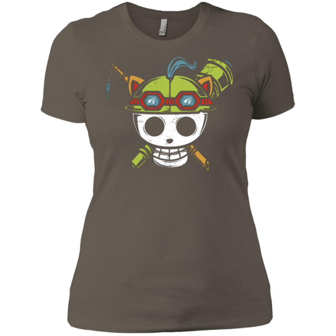 T-Shirts Warm Grey / X-Small Pirate Scout Women's Premium T-Shirt