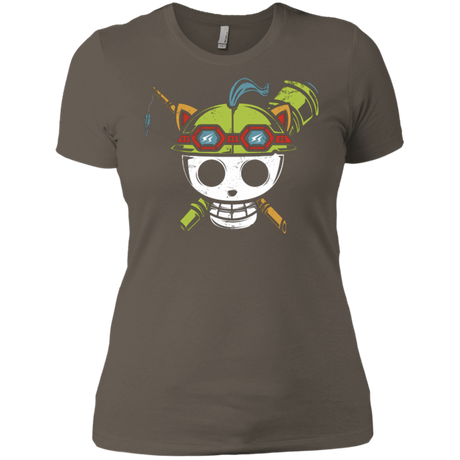 T-Shirts Warm Grey / X-Small Pirate Scout Women's Premium T-Shirt