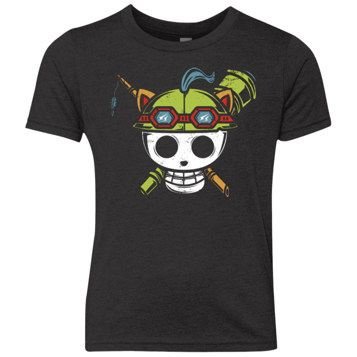 T-Shirts Vintage Black / YXS Pirate Scout Youth Triblend T-Shirt