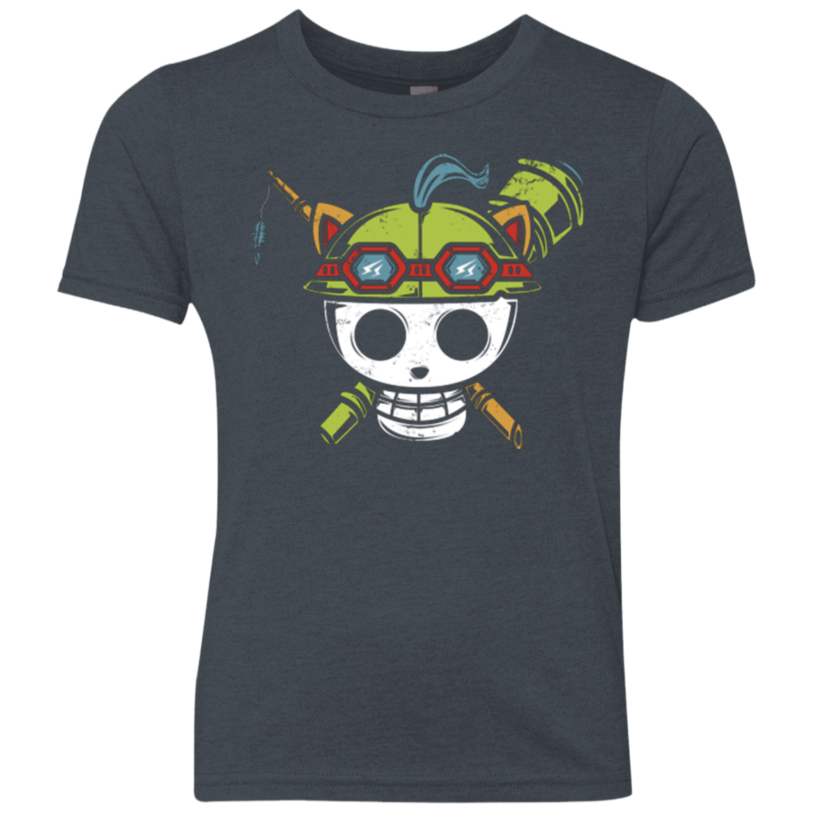 T-Shirts Vintage Navy / YXS Pirate Scout Youth Triblend T-Shirt