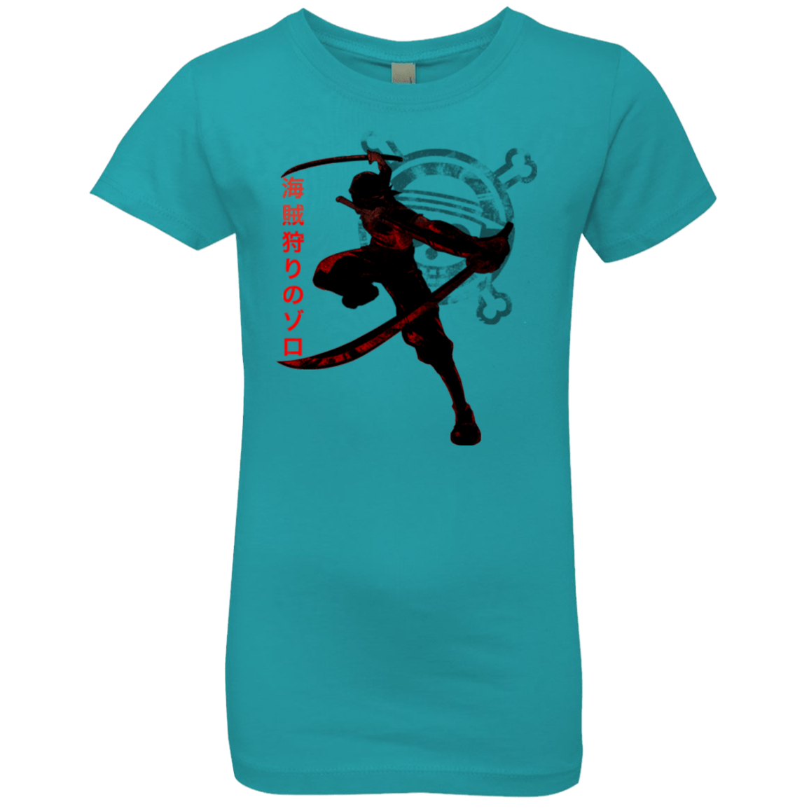 T-Shirts Tahiti Blue / YXS Pirate Slayer Girls Premium T-Shirt
