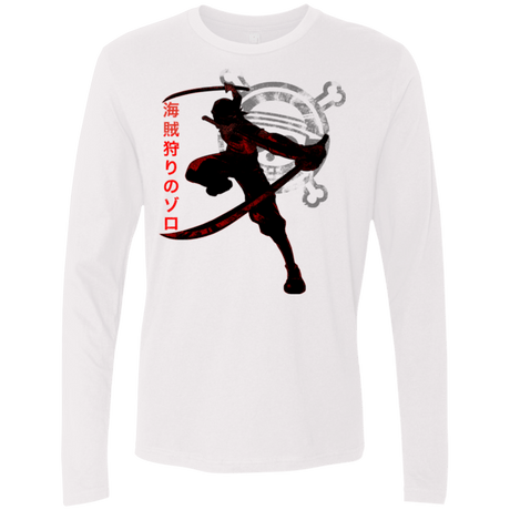 T-Shirts White / Small Pirate Slayer Men's Premium Long Sleeve
