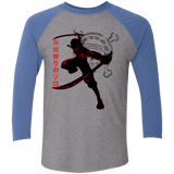 T-Shirts Premium Heather/ Vintage Royal / X-Small Pirate Slayer Men's Triblend 3/4 Sleeve