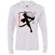 T-Shirts Heather White / X-Small Pirate Slayer Triblend Long Sleeve Hoodie Tee