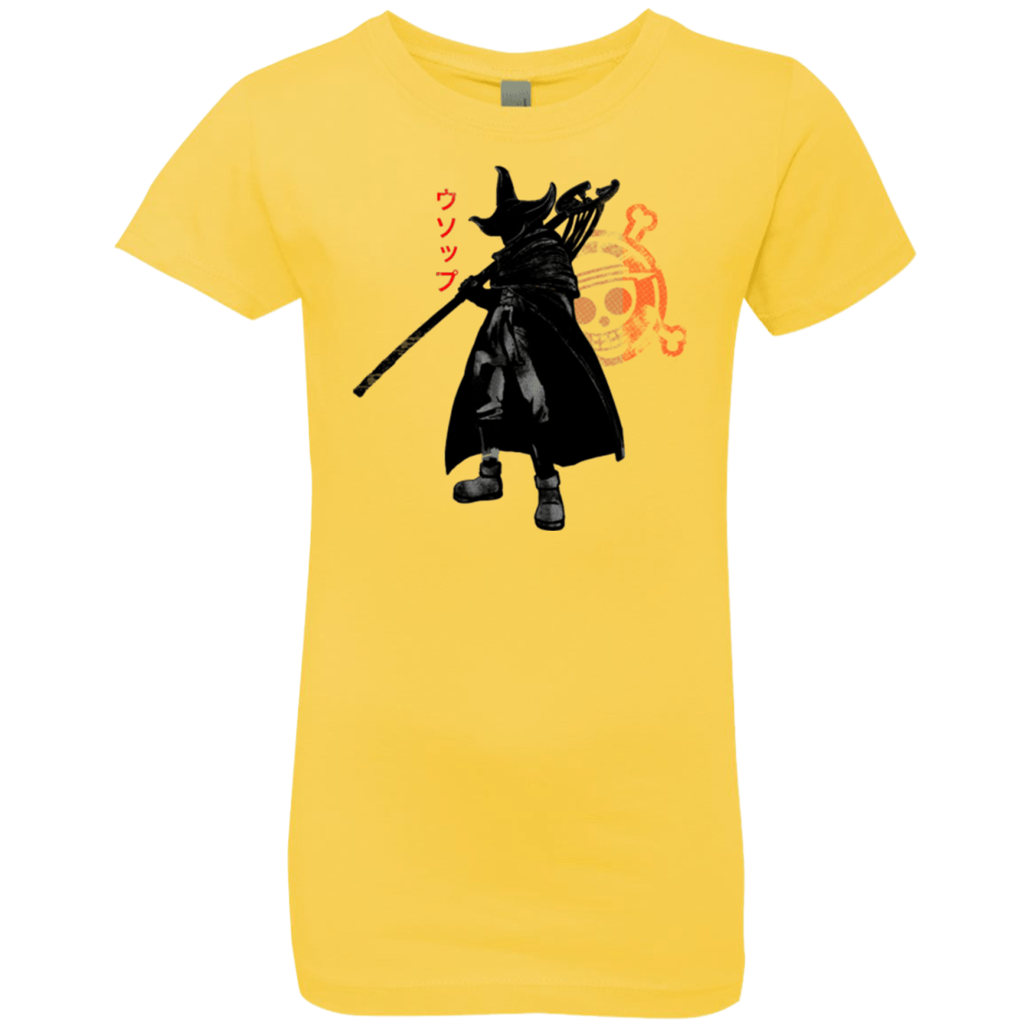 T-Shirts Vibrant Yellow / YXS Pirate sniper Girls Premium T-Shirt