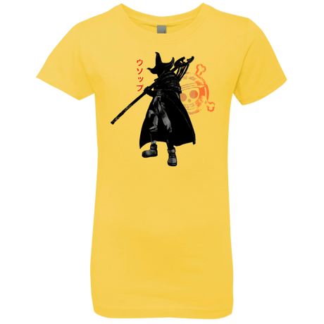 T-Shirts Vibrant Yellow / YXS Pirate sniper Girls Premium T-Shirt