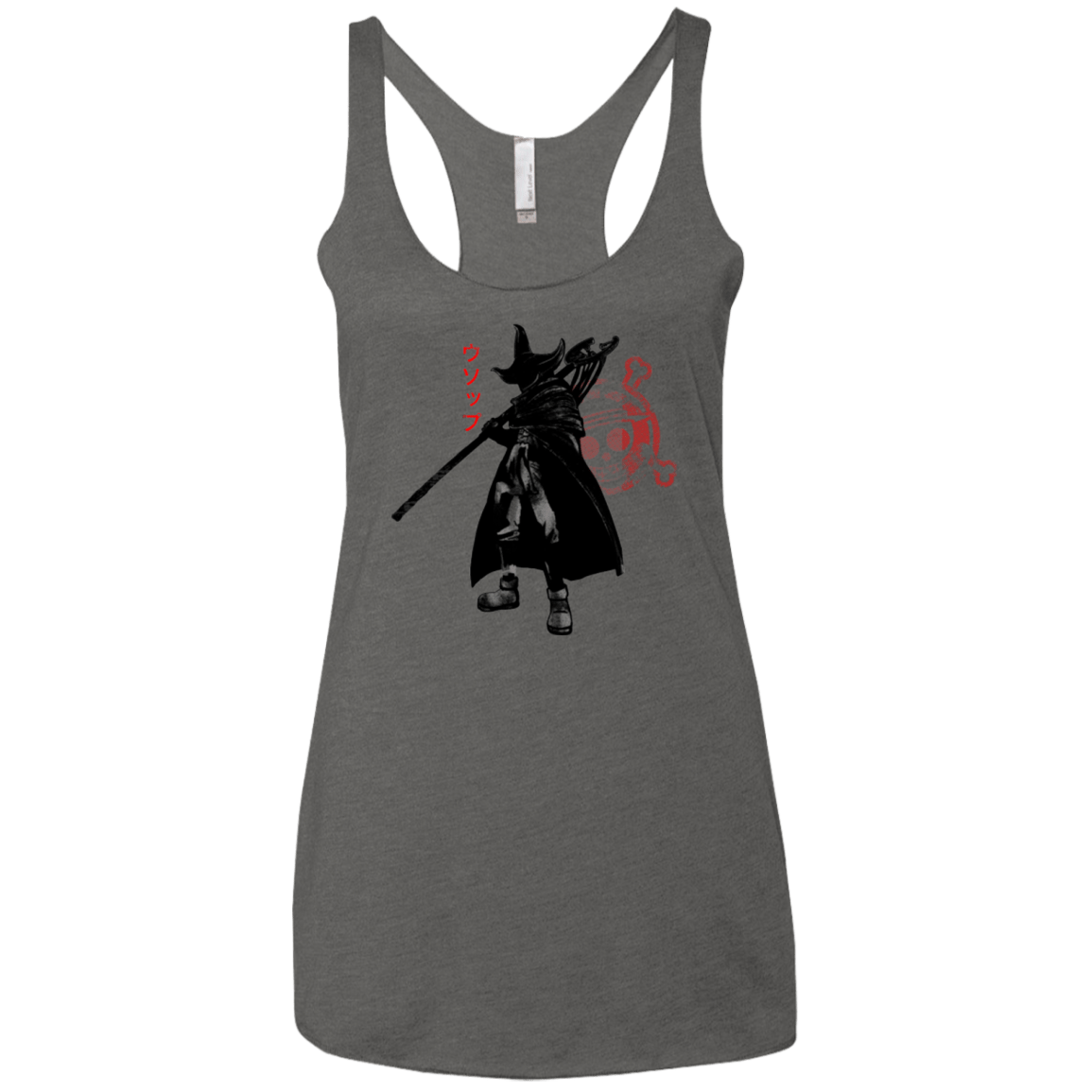 T-Shirts Premium Heather / X-Small Pirate sniper Women's Triblend Racerback Tank