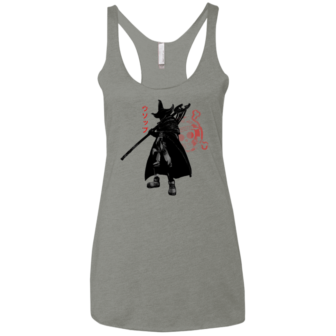 T-Shirts Venetian Grey / X-Small Pirate sniper Women's Triblend Racerback Tank