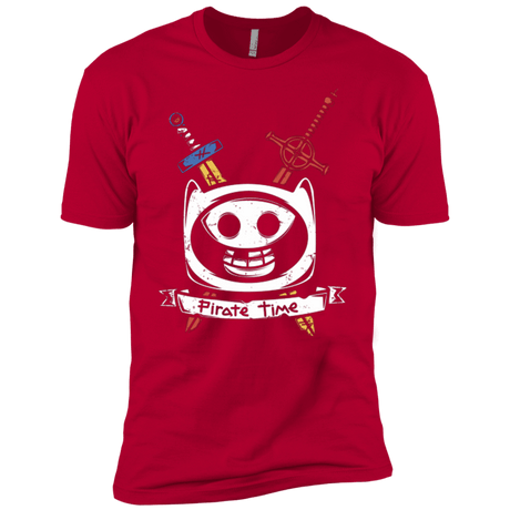 T-Shirts Red / YXS Pirate Time Boys Premium T-Shirt