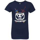 T-Shirts Midnight Navy / YXS Pirate Time Girls Premium T-Shirt