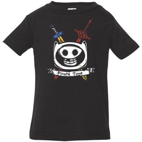 T-Shirts Black / 6 Months Pirate Time Infant Premium T-Shirt