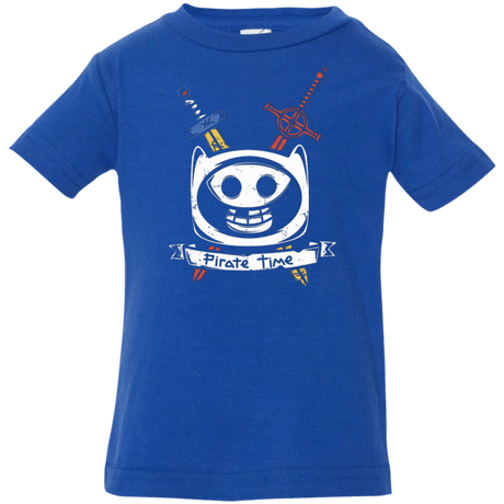 T-Shirts Royal / 6 Months Pirate Time Infant Premium T-Shirt