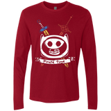 T-Shirts Cardinal / Small Pirate Time Men's Premium Long Sleeve