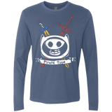 T-Shirts Indigo / Small Pirate Time Men's Premium Long Sleeve