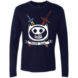 T-Shirts Midnight Navy / Small Pirate Time Men's Premium Long Sleeve