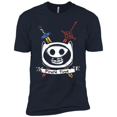 T-Shirts Midnight Navy / X-Small Pirate Time Men's Premium T-Shirt