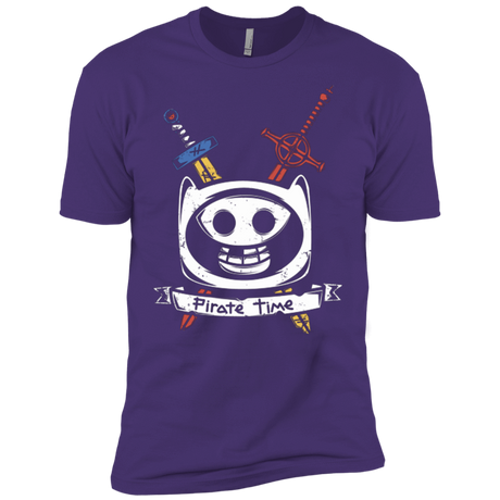 T-Shirts Purple / X-Small Pirate Time Men's Premium T-Shirt