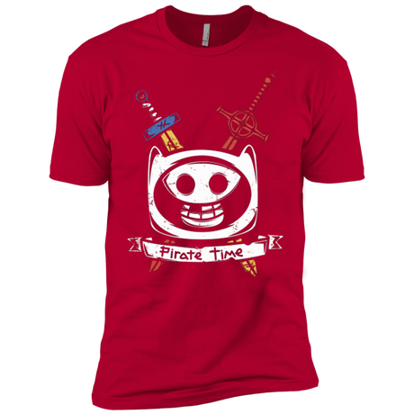 T-Shirts Red / X-Small Pirate Time Men's Premium T-Shirt
