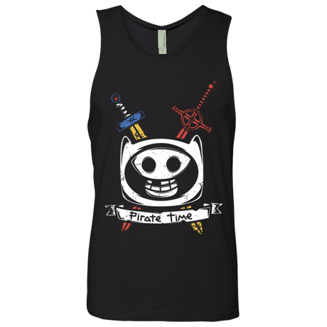 T-Shirts Black / Small Pirate Time Men's Premium Tank Top