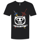 T-Shirts Black / X-Small Pirate Time Men's Premium V-Neck