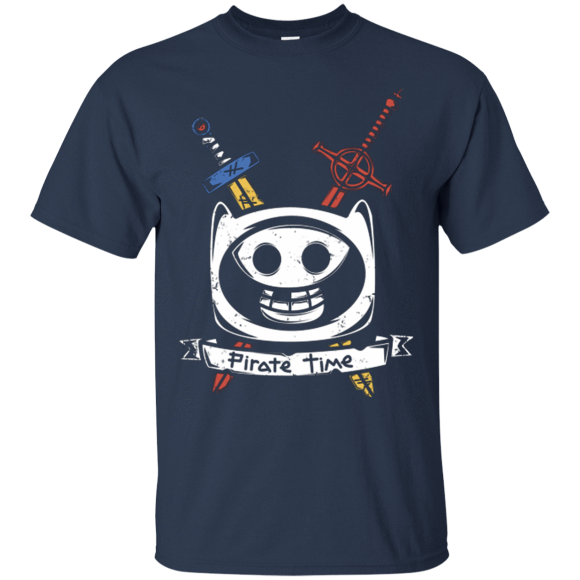 T-Shirts Navy / Small Pirate Time T-Shirt