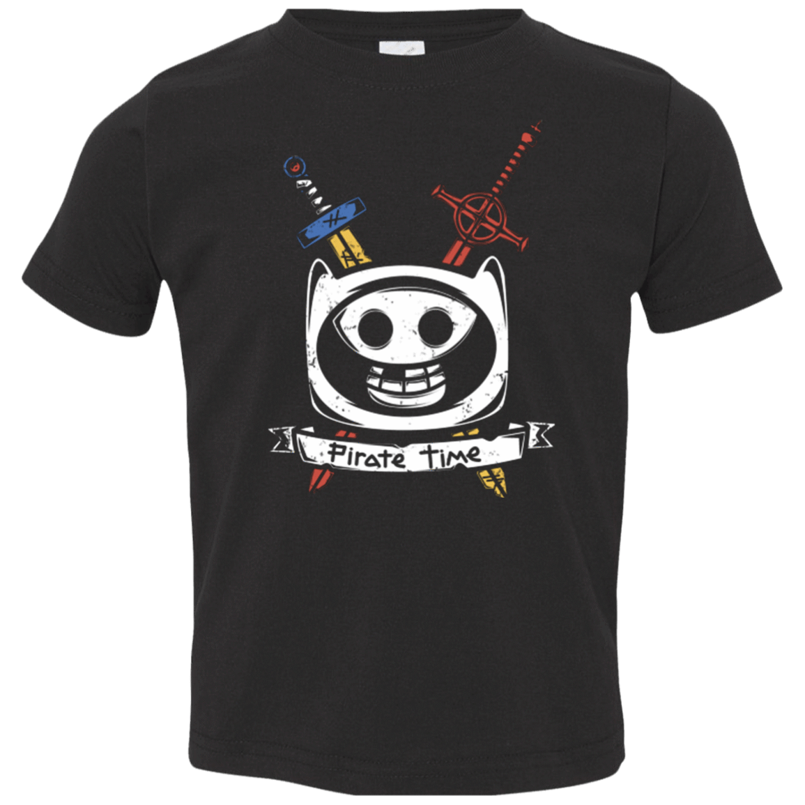 T-Shirts Black / 2T Pirate Time Toddler Premium T-Shirt