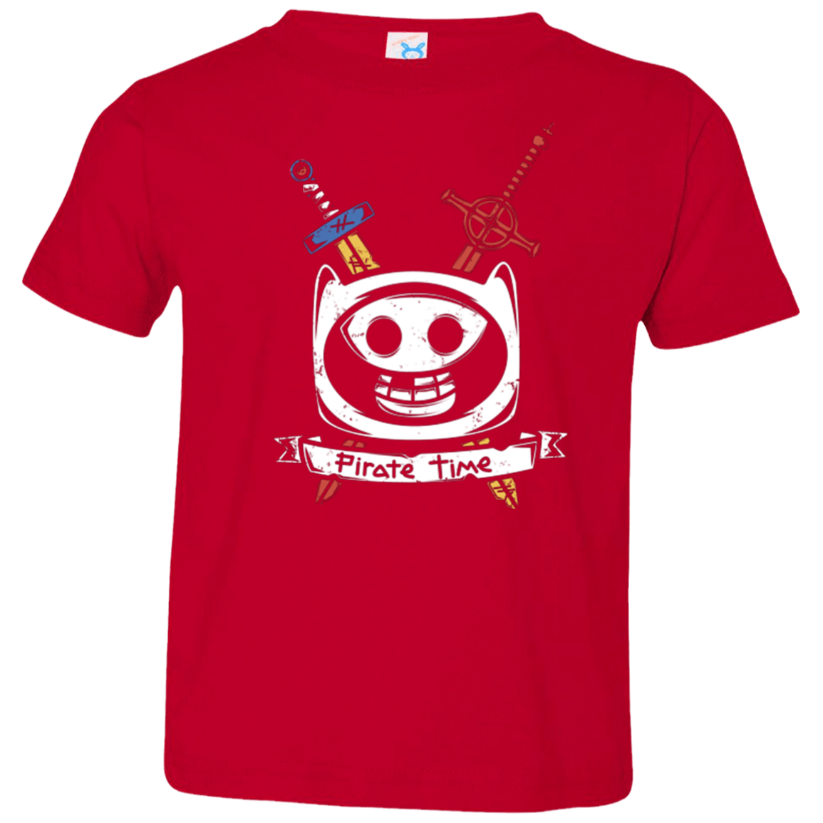 T-Shirts Red / 2T Pirate Time Toddler Premium T-Shirt