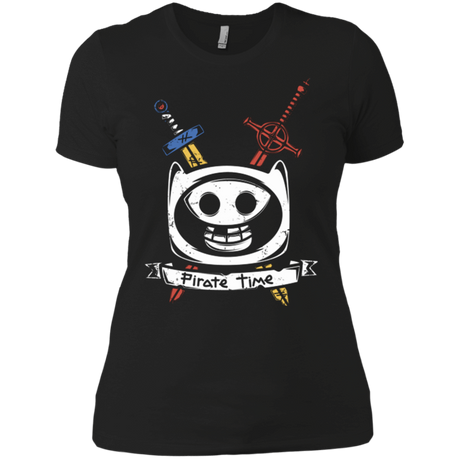 T-Shirts Black / X-Small Pirate Time Women's Premium T-Shirt