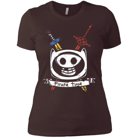 T-Shirts Dark Chocolate / X-Small Pirate Time Women's Premium T-Shirt
