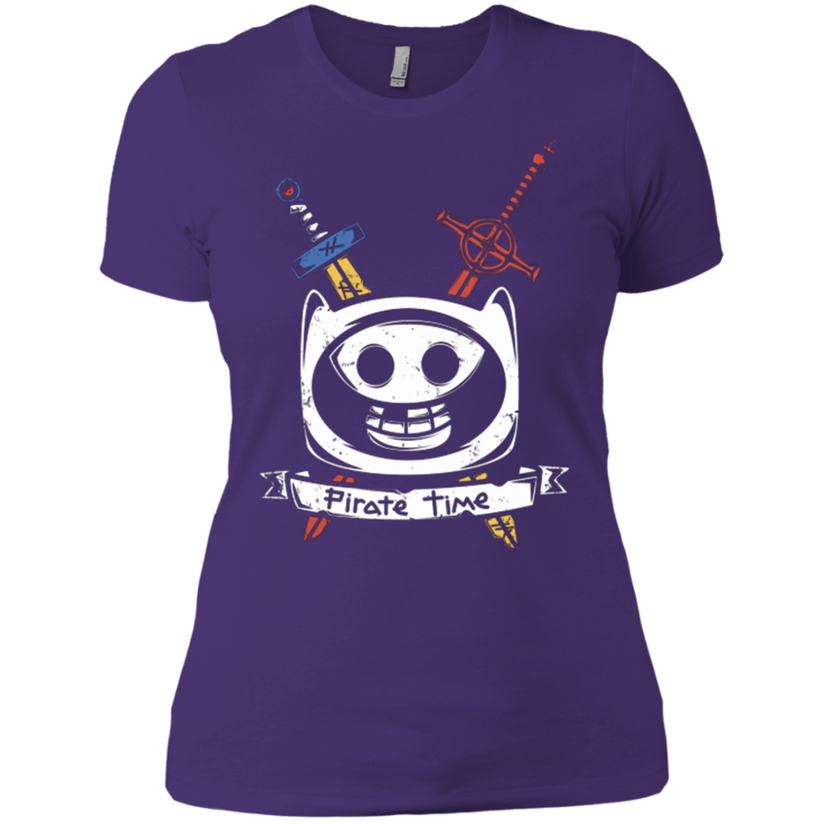 T-Shirts Purple / X-Small Pirate Time Women's Premium T-Shirt