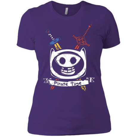 T-Shirts Purple / X-Small Pirate Time Women's Premium T-Shirt