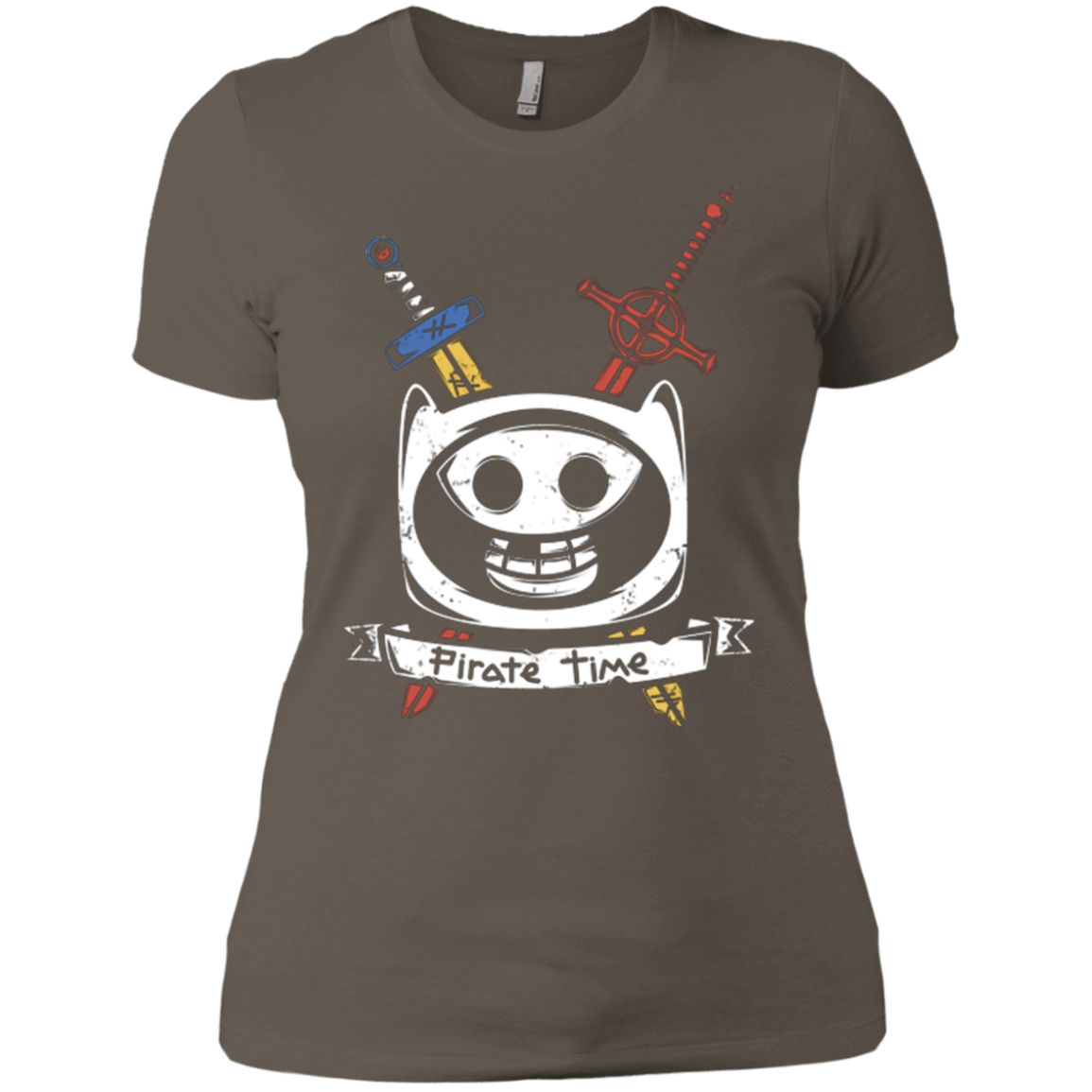 T-Shirts Warm Grey / X-Small Pirate Time Women's Premium T-Shirt