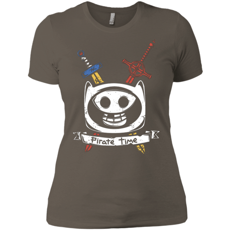 T-Shirts Warm Grey / X-Small Pirate Time Women's Premium T-Shirt