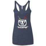 T-Shirts Vintage Navy / X-Small Pirate Time Women's Triblend Racerback Tank