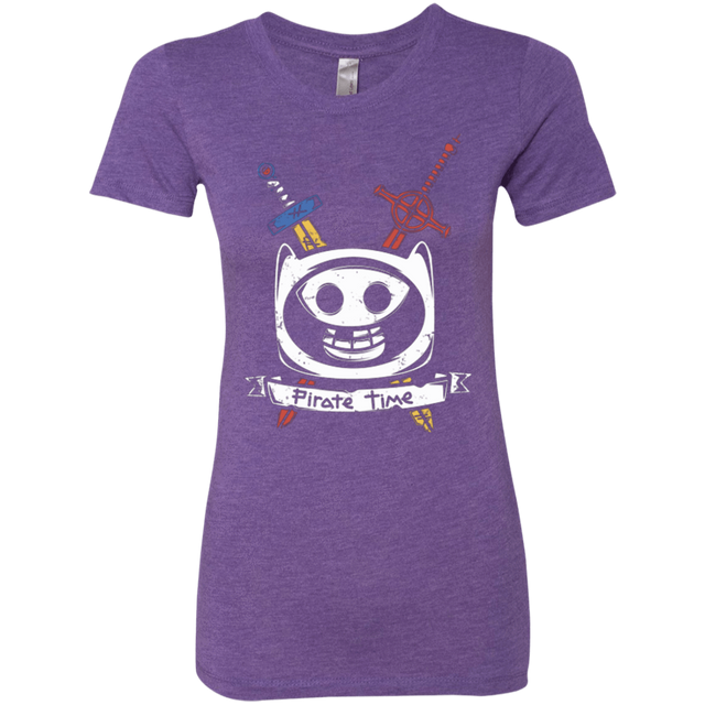 T-Shirts Purple Rush / Small Pirate Time Women's Triblend T-Shirt