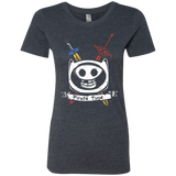 T-Shirts Vintage Navy / Small Pirate Time Women's Triblend T-Shirt