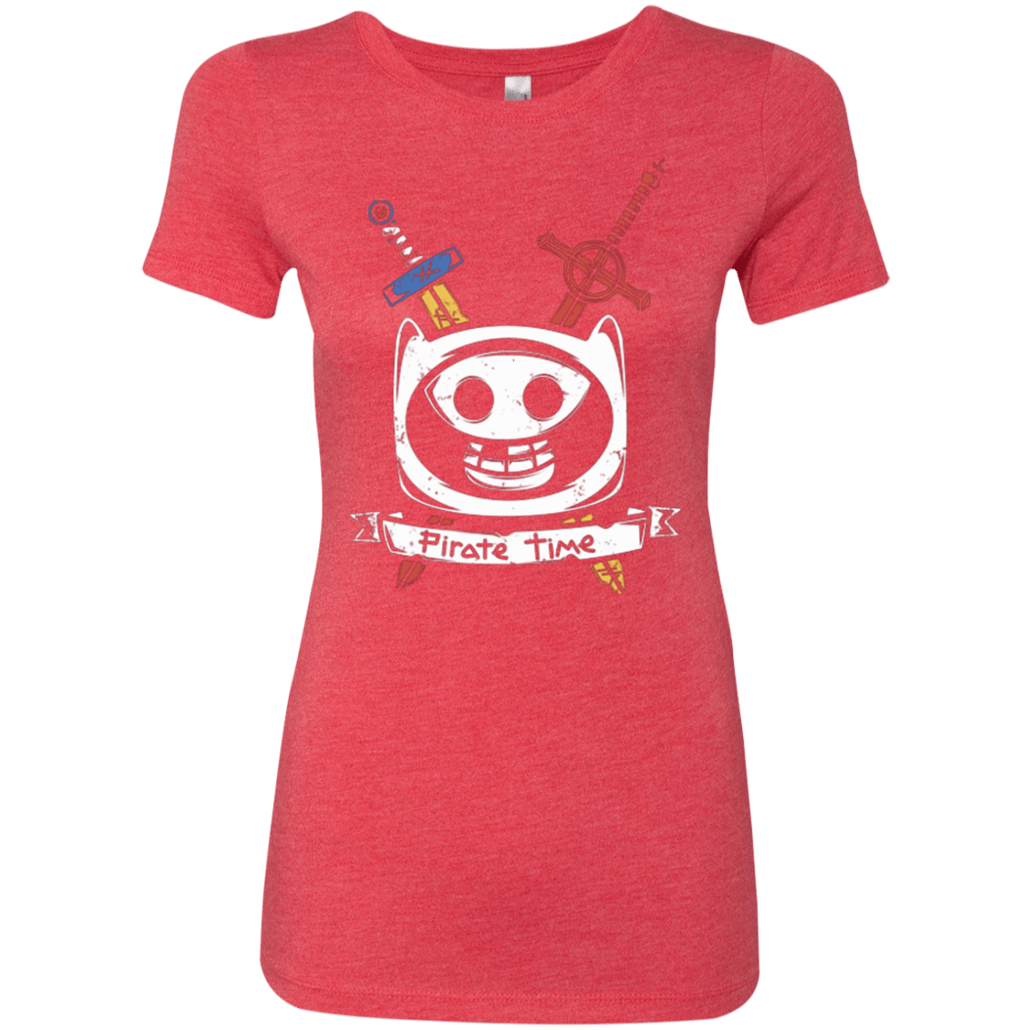 T-Shirts Vintage Red / Small Pirate Time Women's Triblend T-Shirt