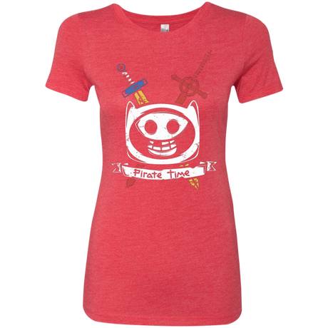 T-Shirts Vintage Red / Small Pirate Time Women's Triblend T-Shirt