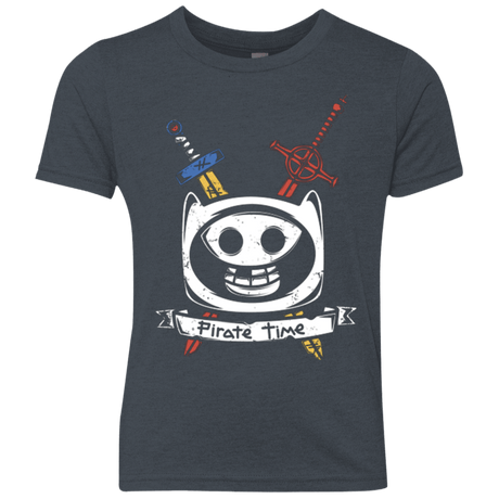 T-Shirts Vintage Navy / YXS Pirate Time Youth Triblend T-Shirt