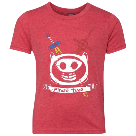 T-Shirts Vintage Red / YXS Pirate Time Youth Triblend T-Shirt