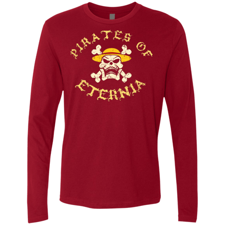 T-Shirts Cardinal / Small Pirates of Eternia Men's Premium Long Sleeve